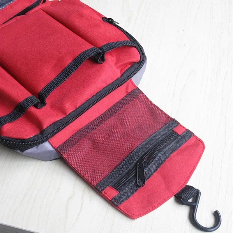 Travel Your Life Bag, Large Capacity Travel Wash Bag, Hanging Travel Storage Bag, Multifunction Storage Bag, Portable Travel Bag for Men and Women, Camping Wash Toiletry Bag, Multipurpose Mesh Pockets, Quirk Portable Travel Kit Travel Your Life Bag, Large Capacity Travel Wash Bag, Hanging Travel Storage Bag, Multifunction Storage Bag, Portable Travel Bag for Men and Women, Camping Wash Toiletry Bag, Multipurpose Mesh Pockets, Quirk Portable Travel Kit